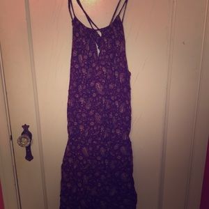 Burgundy dress